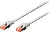DIGITUS Professional Patch-Kabel CAT 6 RJ-45 auf RJ-45, SFTP, PiMF, grau, 2,0 m (10er Pack) - Bild 1