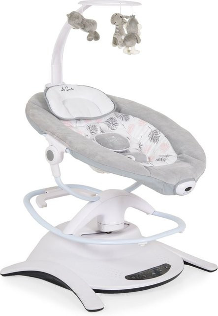 Cangaroo Babywippe La Scala elektrisch mit Schaukelfunktion und Vibration in Pink - Bild 1