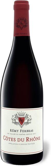 Rémy Febras Côtes du Rhône AOP trocken Rotwein 2025 0,75 l - Bild 1