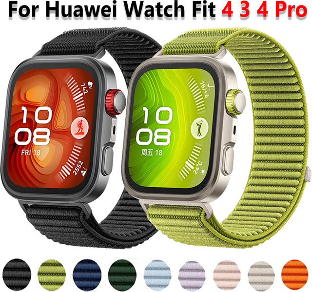 Huawei Uhrenarmband Nylon, geflochten, Unisex - Bild 1