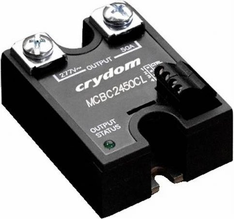 Crydom Halbleiterrelais MCBC1225AF in Schwarz - Bild 1