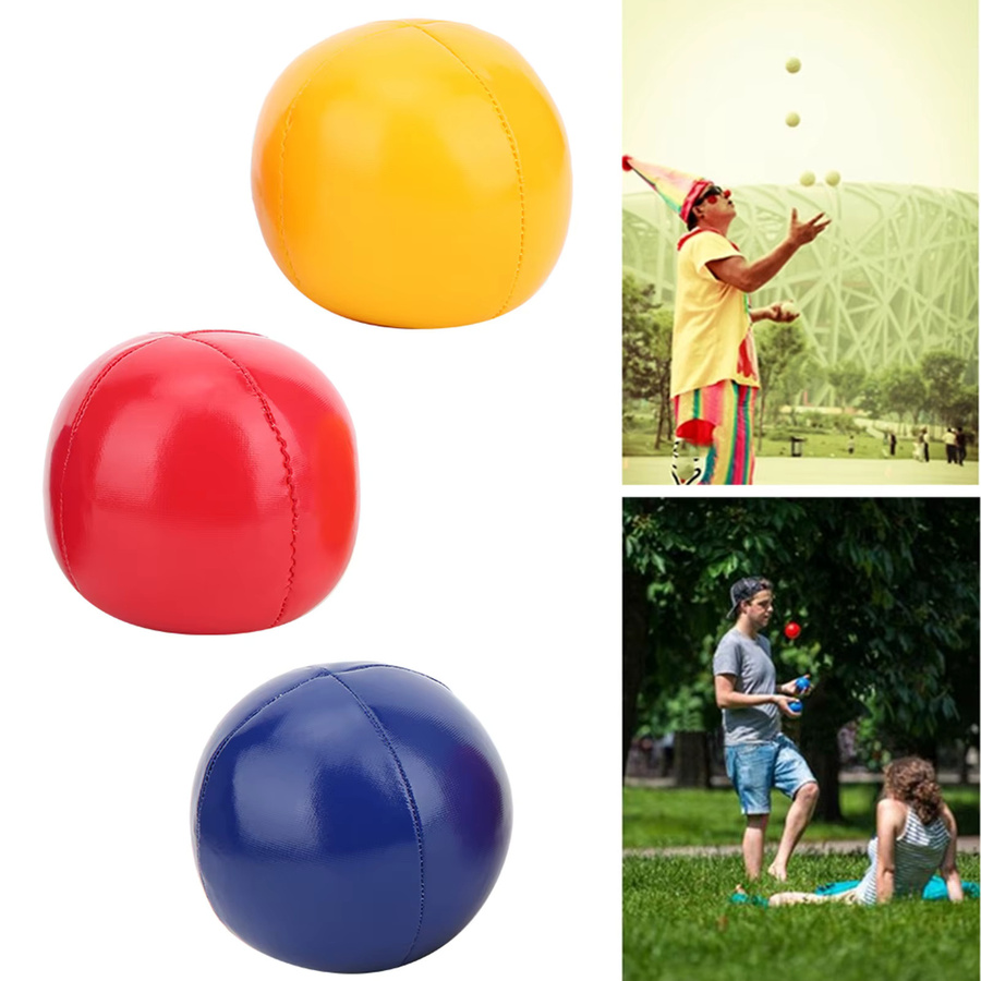 DOACT Akrobatischer Ball, Handwurfball, Jonglierball mit Netzbeutel, Kunststoff - Bild 2