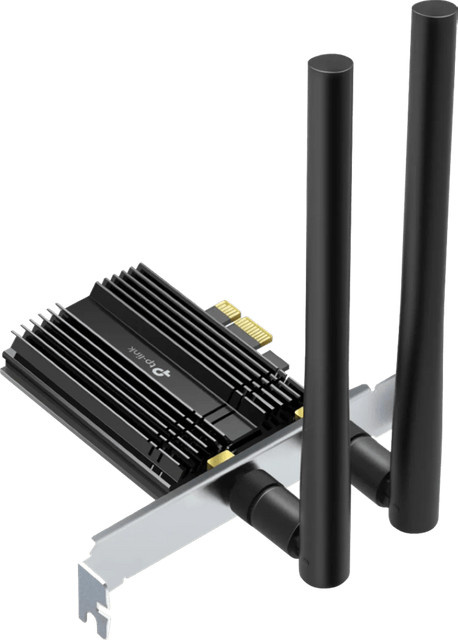 TP-Link Archer TX50E WLAN 6 PCIe-Karte mit Dual-Band Wi-Fi und Bluetooth in Schwarz - Bild 1