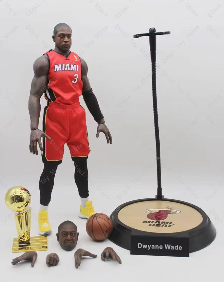 Bandai James Wade Thompson 1/6 Soldat, 12-Zoll Basketball-Modellspielzeug-Ornament, Einzelfigur - Bild 2