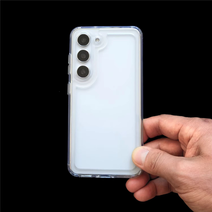 Transparente Silikon Handyhülle mit Kamera- und Displayschutz für Samsung Galaxy S26 Ultra, S25, S24 Plus und S23 - Bild 2