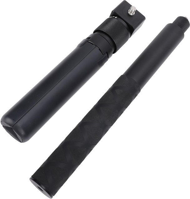 Ulanzi Unsichtbarer Selfie-Stick Bullet Time Stativ, ausziehbarer tragbarer Einbeinstativ in Schwarz für Insta360 X4, X3 und ONE X2 - Bild 1