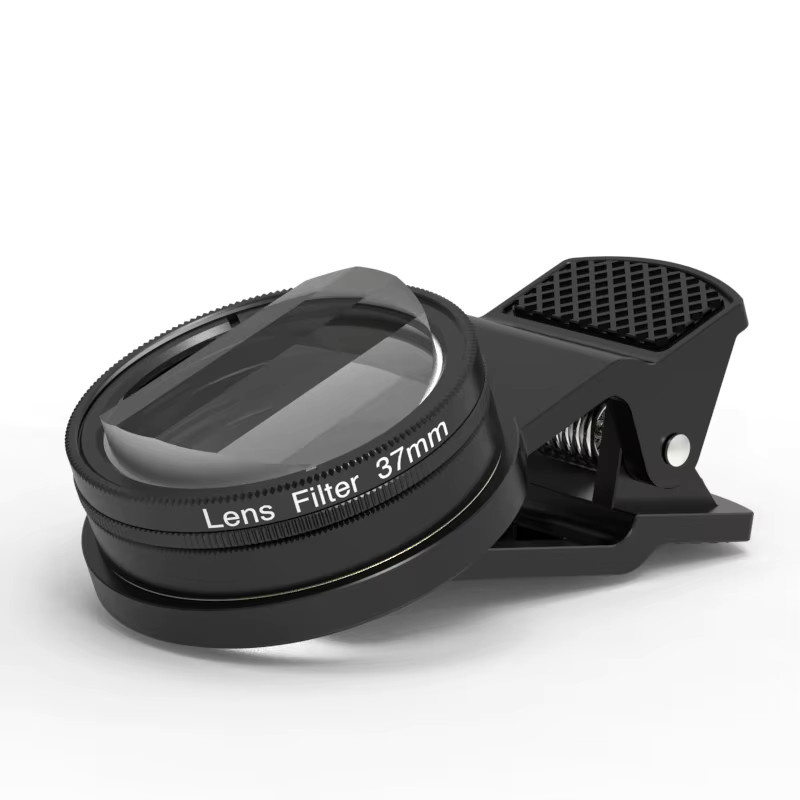 KnightX Prismen-Objektivfilter CPL ND Star für iPhone Plus und Samsung, Schwarz, 37 mm - Bild 2