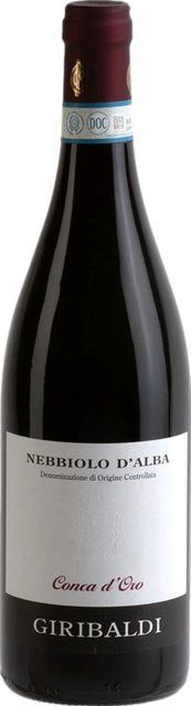 Giribaldi Nebbiolo d'Alba Rotwein, 2019, Piemont, trocken, 0,75 l - Bild 1