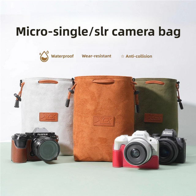 JAOUCAM Kameratasche für spiegellose Kameras wie Canon R50, Nikon Z30, Fuji XT50 und Sony ZVE10 - Bild 1