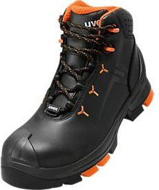 Uvex Sicherheitsstiefel uvex 2 S3 aus Leder in Schwarz/Orange, Größe 42 - Bild 2