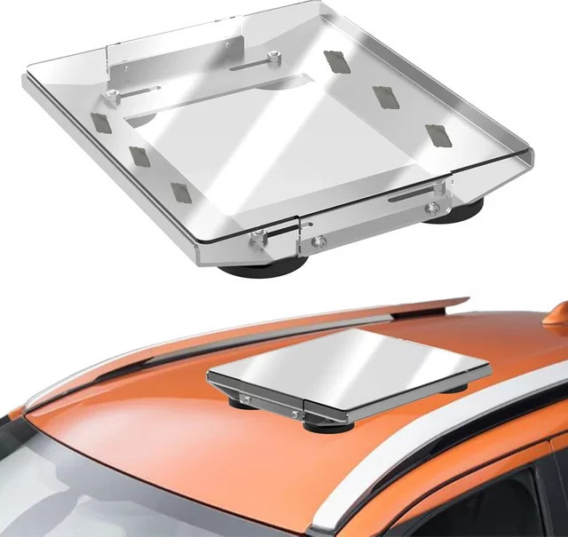 Starlink Mini magnetisches Autohalterungs- und Montageset mit PC-Schutzplatte für Auto, Wohnmobil und Dachträger - Bild 1