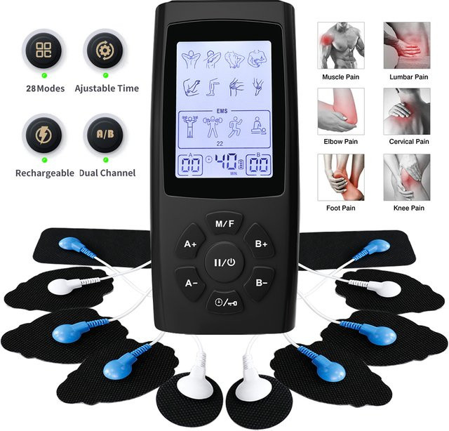 Raiuleko Elektrischer Muskelstimulator EMS Akupunktur, Unisex - Bild 1