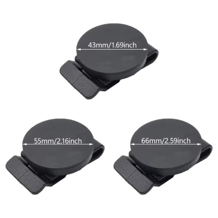 Rutschfester magnetischer Werkzeuggürtelclip aus Metall in Schwarz mit verstellbarer Schnalle für schnellen Werkzeugzugriff - Bild 4