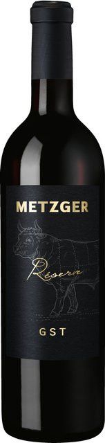 Metzger Rotwein GST Cuvée Rot Réserve, Cabernet Sauvignon & Merlot, Pfalz, 2022, trocken, 0,75 l - Bild 1