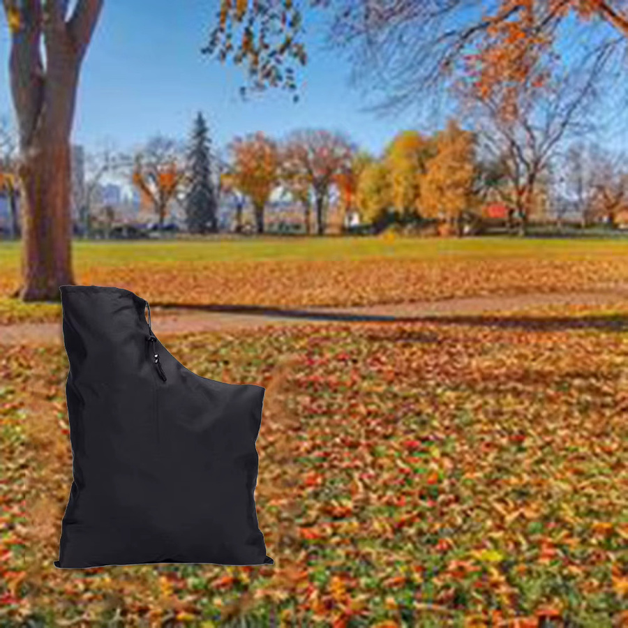 LEENKEA Aufbewahrungstasche für Laub und Gartenabfälle aus Polyester, Schwarz, B/H: 60 x 44 cm - Bild 1
