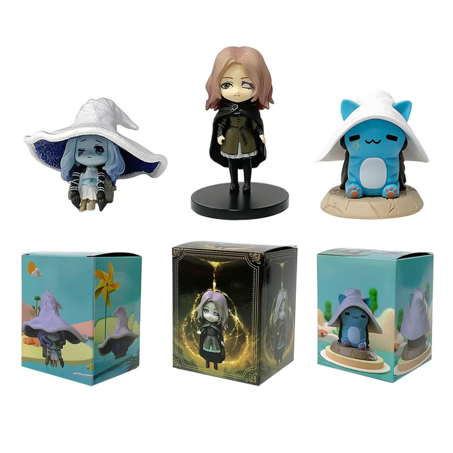 Bandai Elden Ring Q-Version Mini Ranni Katze Melina Figur, 6-teiliges Set - Bild 2