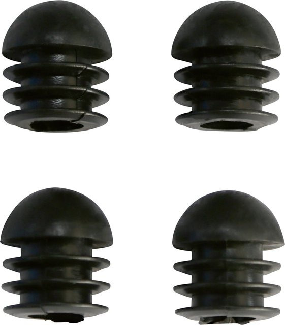 4er-Set Fußkappen für Gartenmöbel, Maße B/T/H: 28 x 28 x 22 mm - Bild 1