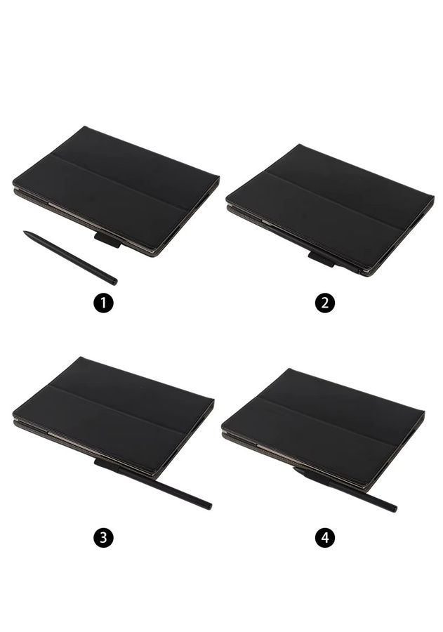 MINGFENG Handheld-Hülle aus PU-Leder für iFlytek AINote 2 Tablet mit 10,65 Zoll Display, Magnetdesign, Stifthalter und Aufweckfunktion, Schwarz - Bild 4