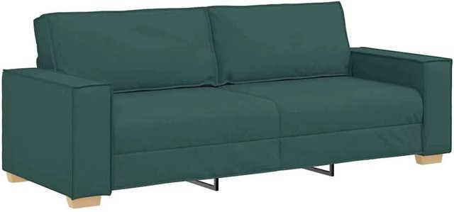 vidaXL Sofa Dunkelgrün mit Stoffbezug B/T/H: 220 x 80 x 84 cm - Bild 1