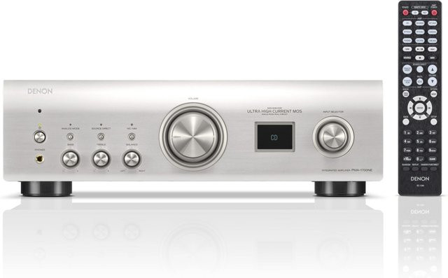 Denon PMA-1700NE Vollverstärker Silber mit USB-C und optischem Anschluss - Bild 1