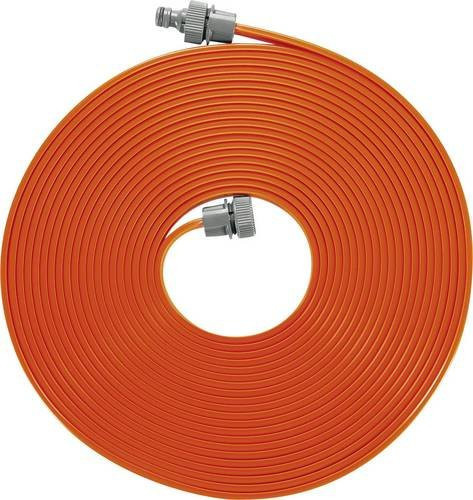 Gardena Schlauchregner orange mit feinem Sprühregen, komplett mit Armaturen, 15 m Länge - Bild 1