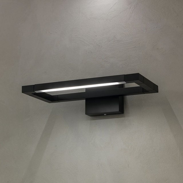 Nemo Lighting Spigolo LED-Wand- und Deckenleuchte in Schwarz mit warmweißem Licht (3000K) - Bild 1