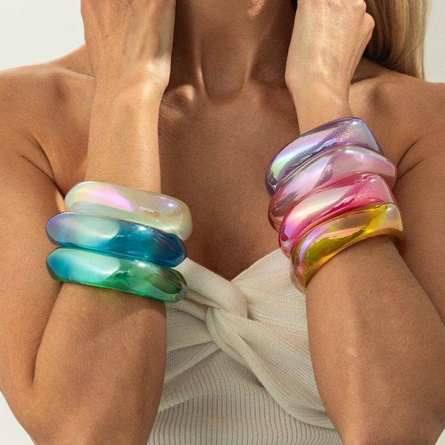 KunJoe Armbänder, Acryl, Bunt, Damen - Bild 1