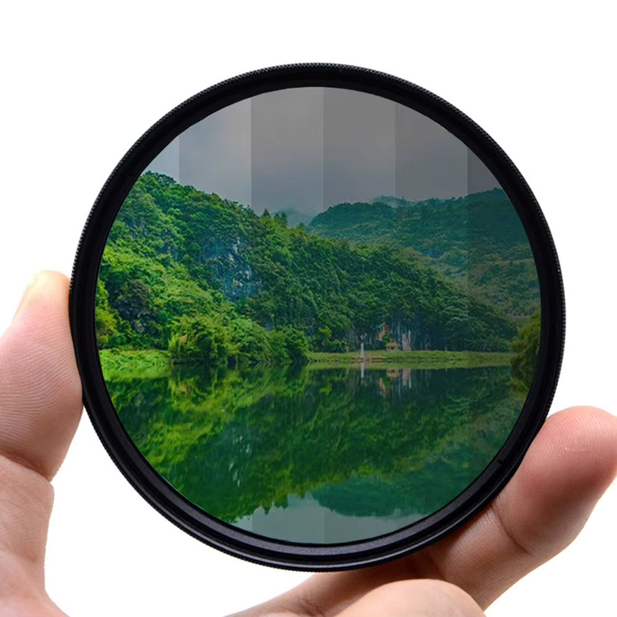 Variabler ND-Filter für deine Kamera, Einstellbarer Neutraldichtefilter ND2-ND400 in Schwarz - Bild 2