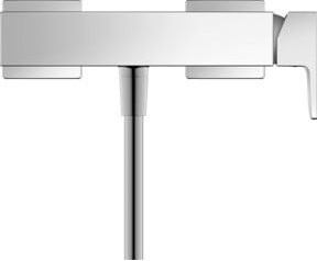 Duravit Manhattan Brause-Einhebelmischer für die Wandmontage in Chrom - Bild 1