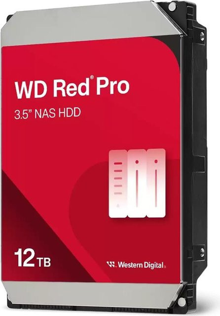 Western Digital Red Pro NAS-Festplatte 12 TB, 3,5 Zoll, SATA, 7200 rpm - Bild 1