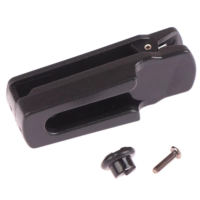 Ersatz-Gürtelclip-Klemme in Schwarz für Baofeng wasserdichte Walkie Talkie Modelle BF-A58 UV-9R GT-3WP UV-XR - Bild 3