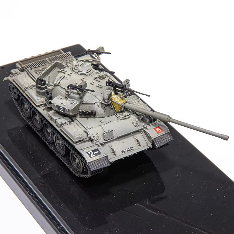 WELLY Israel TIRAN 5 Mittelschwerer Panzer T55, Simulationsmodell, 1/72 Maßstab, Harz - Bild 5