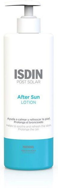 ISDIN Post-Sun After-Sun-Lotion, 400 ml, Menthol, Kamille, Bisabolol - Bild 1