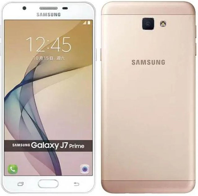 Samsung Galaxy J7 Prime G610F Refurbished Smartphone in Gold mit 5,5 Zoll Display, 3GB RAM und 16GB ROM - Bild 1