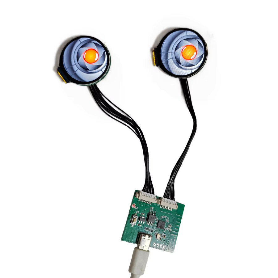 QSZNTEC ESP32-C3 Devil's Eye DIY-Kit mit 1,28 Zoll Display und Cozylife APP Unterstützung in Multicolour - Bild 2