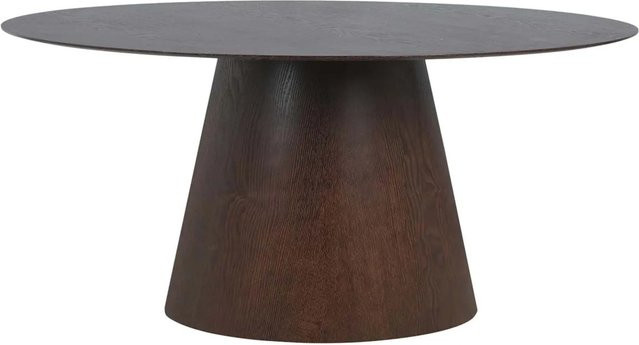 ebuy24 Bolton Esstisch rund in Nussbaum mit Durchmesser: 160 cm und Höhe: 90 cm - Bild 1
