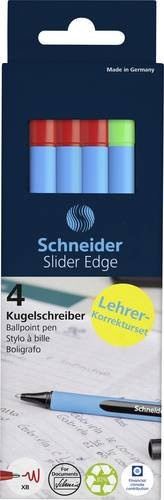 Schneider Slider Edge Kugelschreiber Set, 4er Box, Mehrfarbig, XB Mine - Bild 1