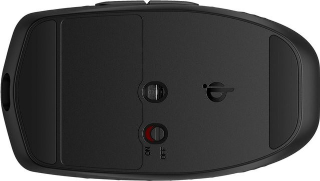 HP 695 kabellose Bluetooth-Maus mit Qi-Charging und 7 Tasten in Schwarz - Bild 1
