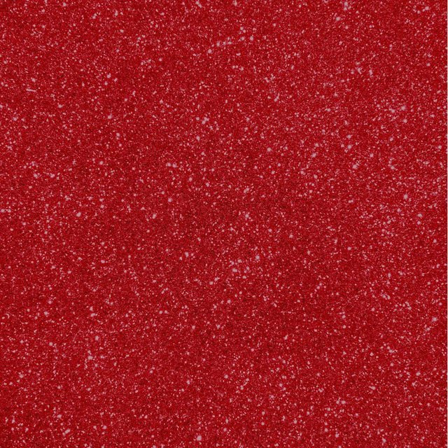 Cricut Joy Smart Iron On Glitter Bügelfolie Rot B: 13,9 cm, L: 48,2 cm - Bild 1
