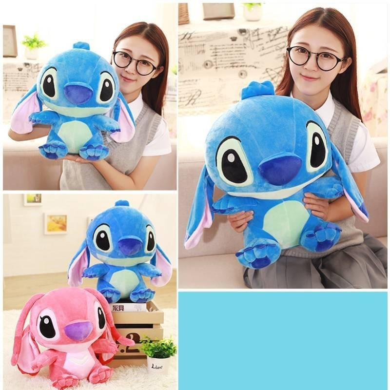 Disney Lilo & Stitch Stitch Plüschtier Puppe rosa - Bild 1