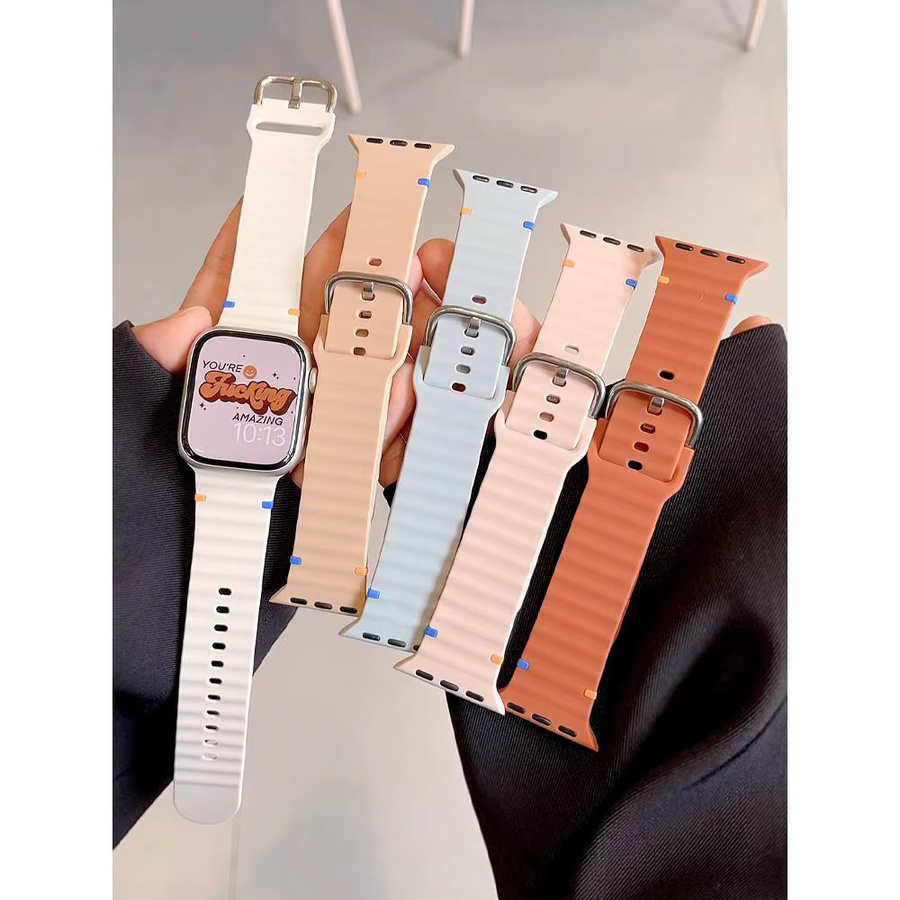 FancyWrist Uhrenarmband Silikon, Weiß, Unisex - Bild 1