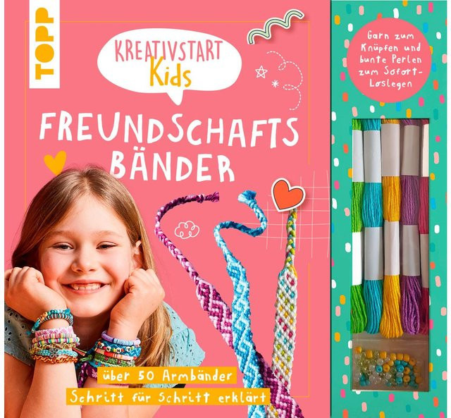 Topp Kreativstart Kids Freundschaftsbänder Set - Bild 1