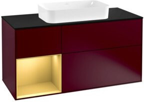 V&B Waschtischunterschrank Finion mit Wandbeleuchtung, Breite: 120 cm, Tiefe: 50,1 cm, Höhe: 50,1 cm - Bild 1