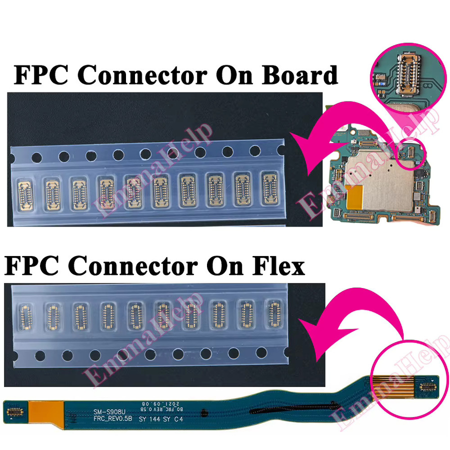 Samsung WLAN-Antennen-FPC-Flexkabel in Multicolour für S22 S21 Ultra S20 Plus S23 S24 S25 Serie - Bild 2