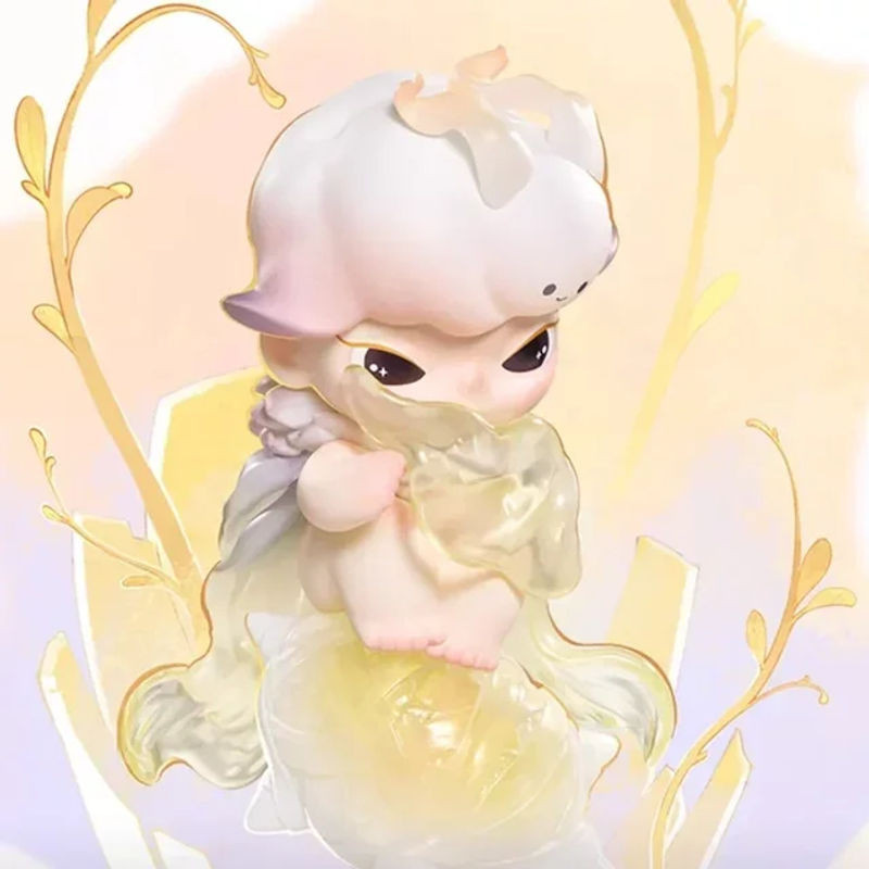 POP MART DIMOO Formen in der Natur Serie Blind Box Mystery Box Anime Figur als Dekoration für deinen Schreibtisch in Weiß - Bild 1
