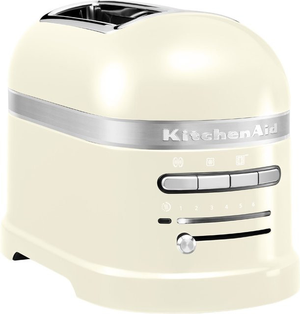 KitchenAid Artisan Kompakt-Toaster in Creme/Beige 5KMT2204EAC - Bild 1