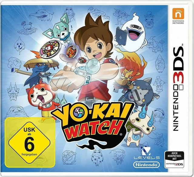 Yo-Kai Watch Nintendo 3DS Spiel RPG Puzzle Multicolor - Bild 1