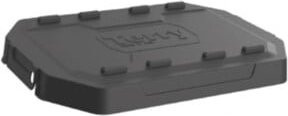Terry Deckel für Faber Box, Schwarz, B/T/H: 39,2 x 29,0 x 4,5 cm - Bild 1