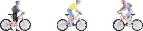 NOCH Mountainbiker 15899, Bemalt, Stehend, Spur H0 - Bild 1