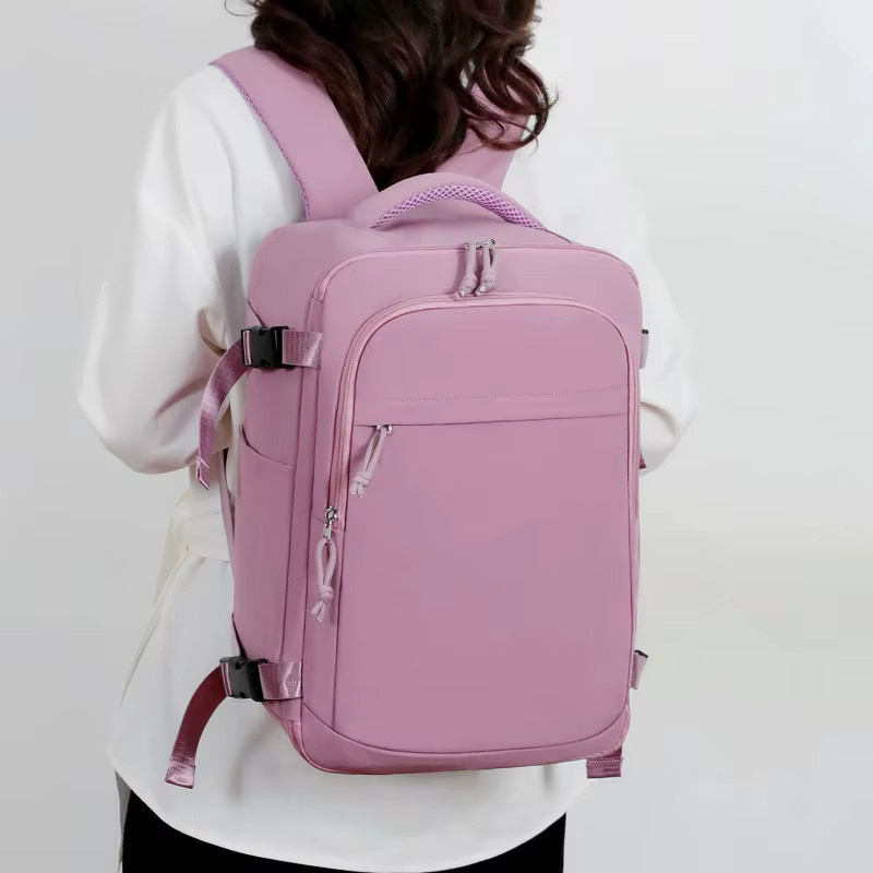 Saint.Bos Laptoptasche und Reiserucksack für 15,6 Zoll in Schwarz, Handgepäck Kabinenrucksack B/T/H: 40 x 30 x 20 cm - Bild 2